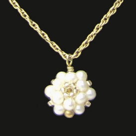 Pearl Cluster Pendant