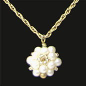 Pearl Cluster Pendant